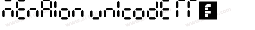 menaion unicode tt字体字体转换